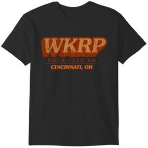Wkrp Cincinnati Classic Sitcom Tv Show Retro Pop Culture Statement T Shirt